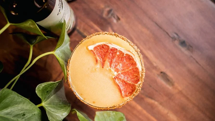 Image of Cocktail caméline orangé