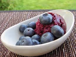 Pomegranate & Blueberry Sorbet