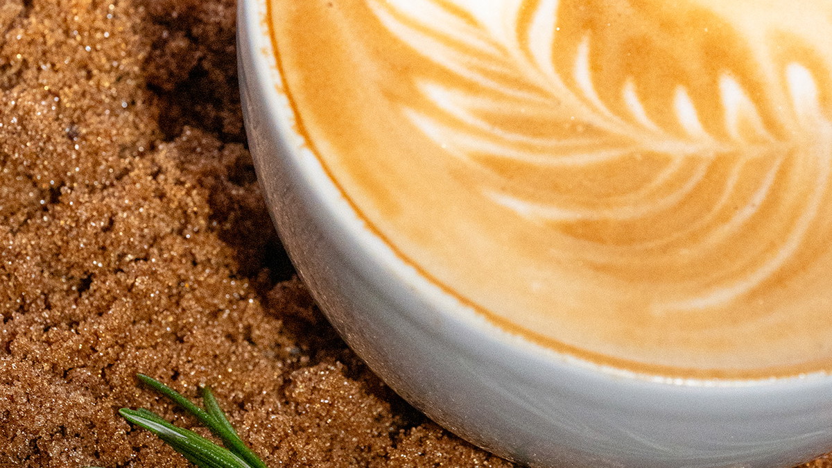 Image of Hot Brown Sugar Rosemary Latte with Cold Brew Concentrate