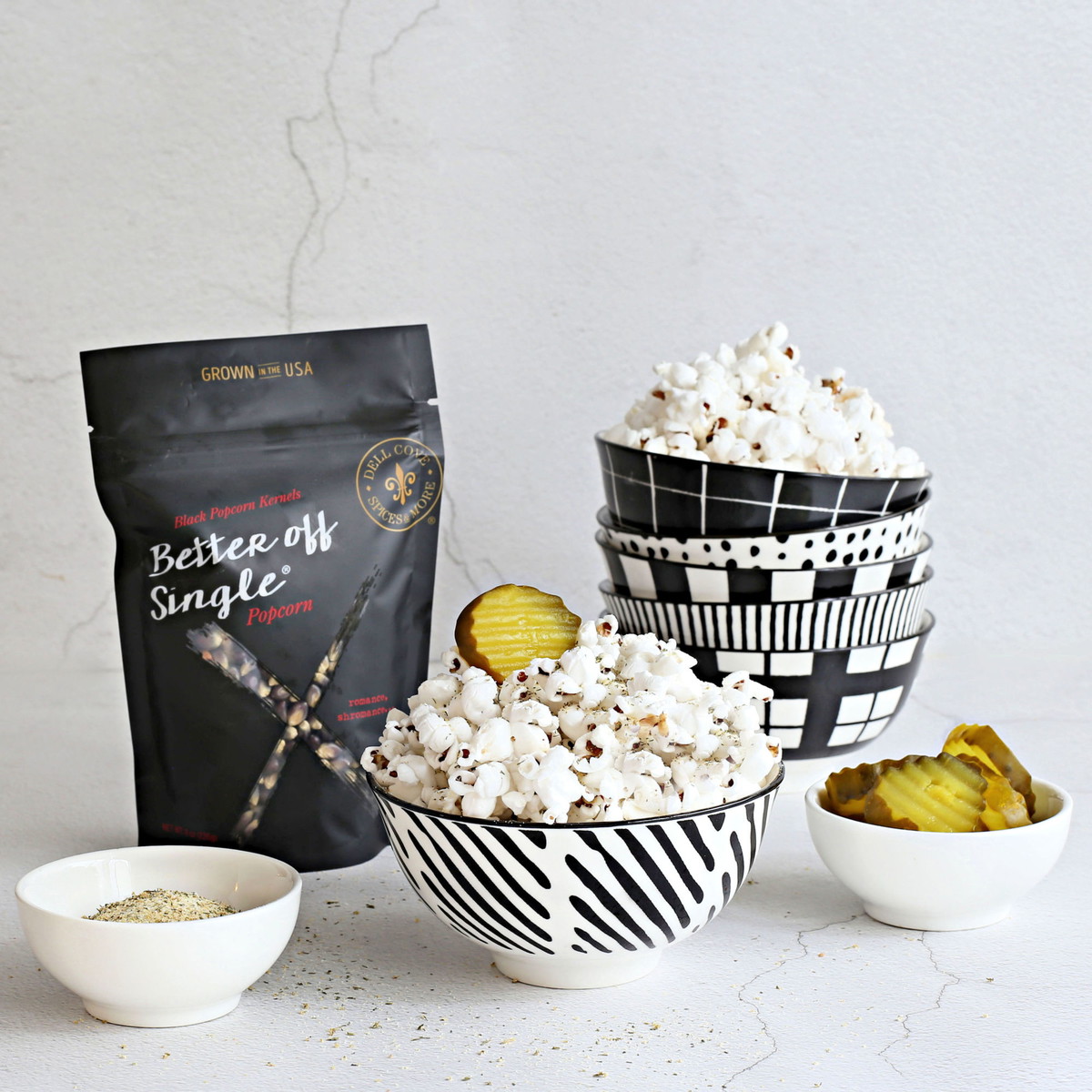 Dill With It Popcorn (Dill Pickle Popcorn)