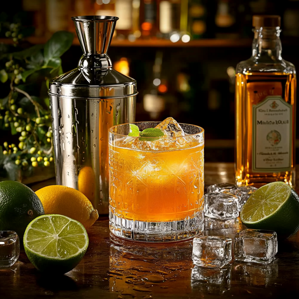 Image of El Millonario Dorado: Dein luxuriöser Cocktail mit Rumlikör