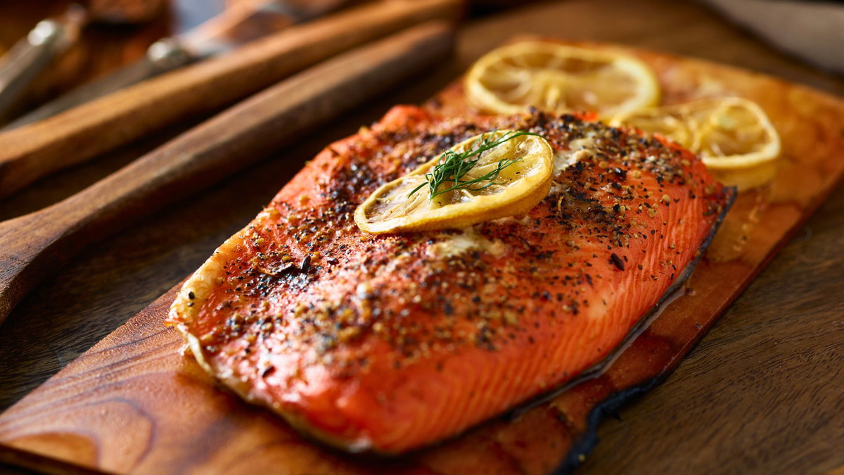 Cedar Planked Salmon