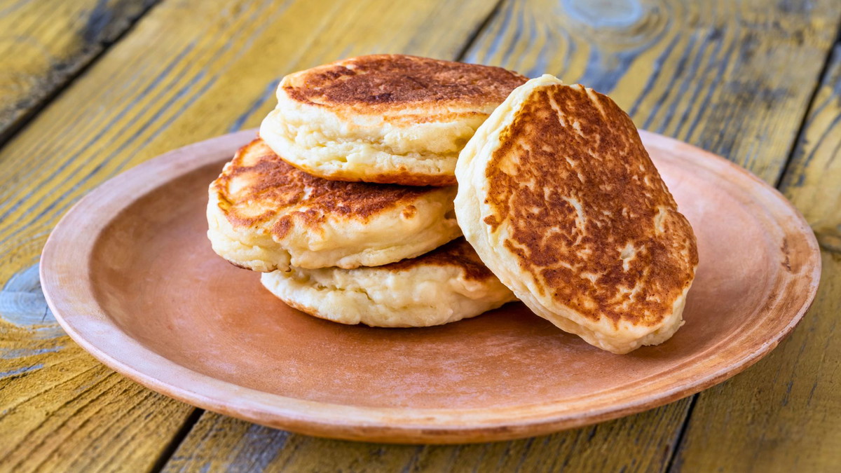 Blood Orange Ricotta Pancakes