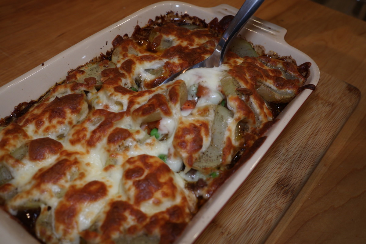 Beefy French Onion Shepherd's Pie