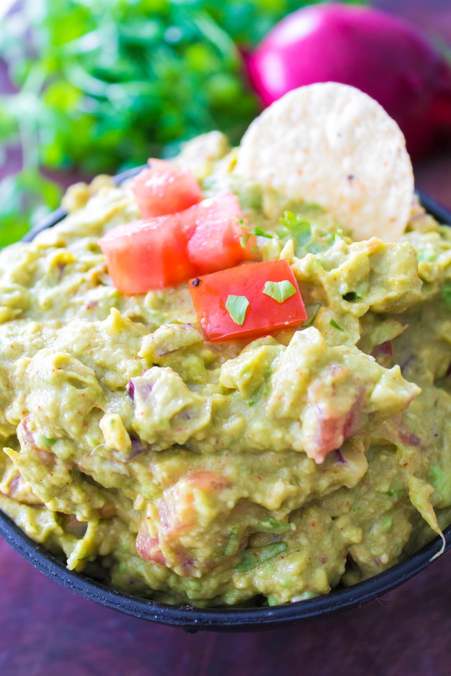 Image of Quick and Easy Homemade Guacamole Recipe