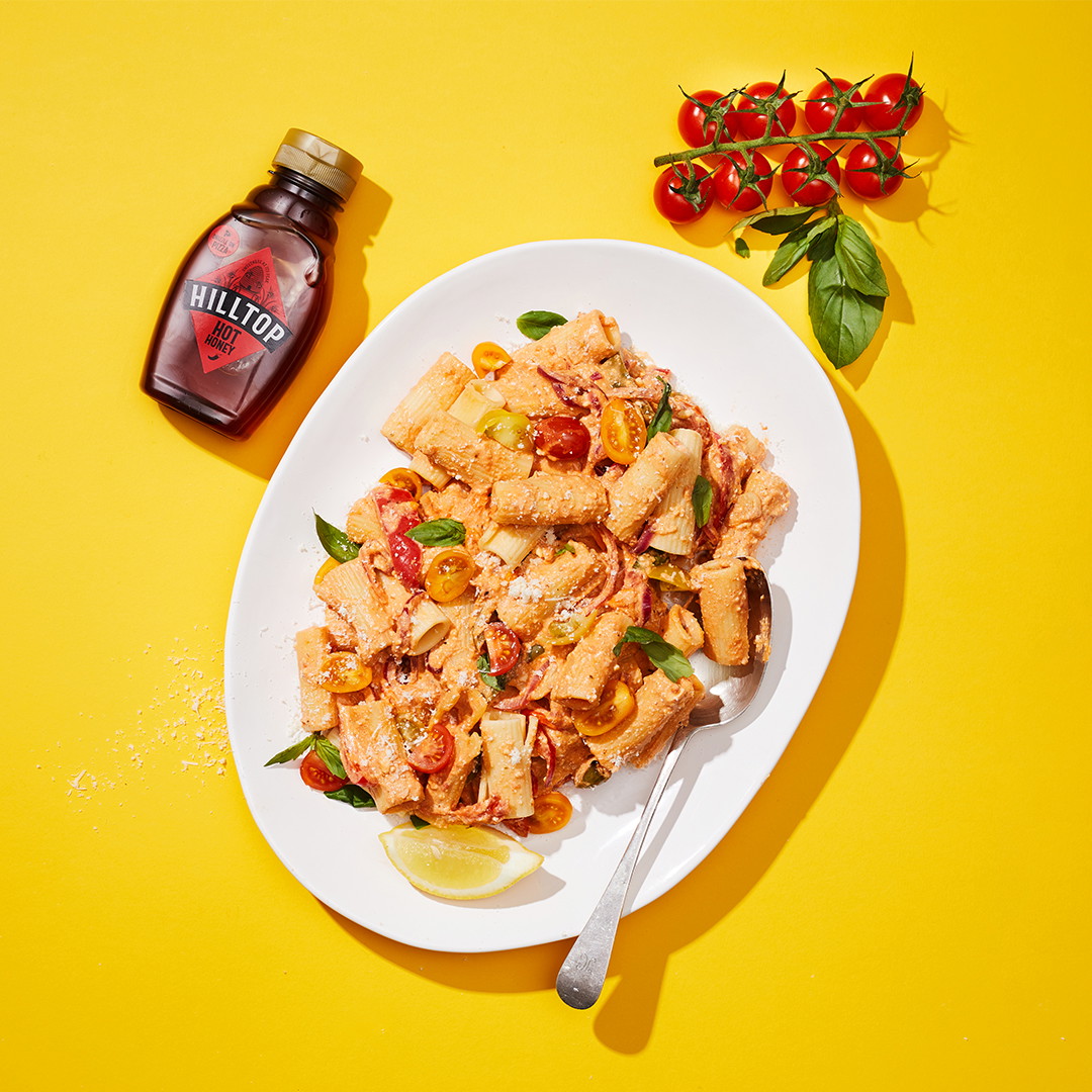 Sweet & Spicy Feta Pasta
