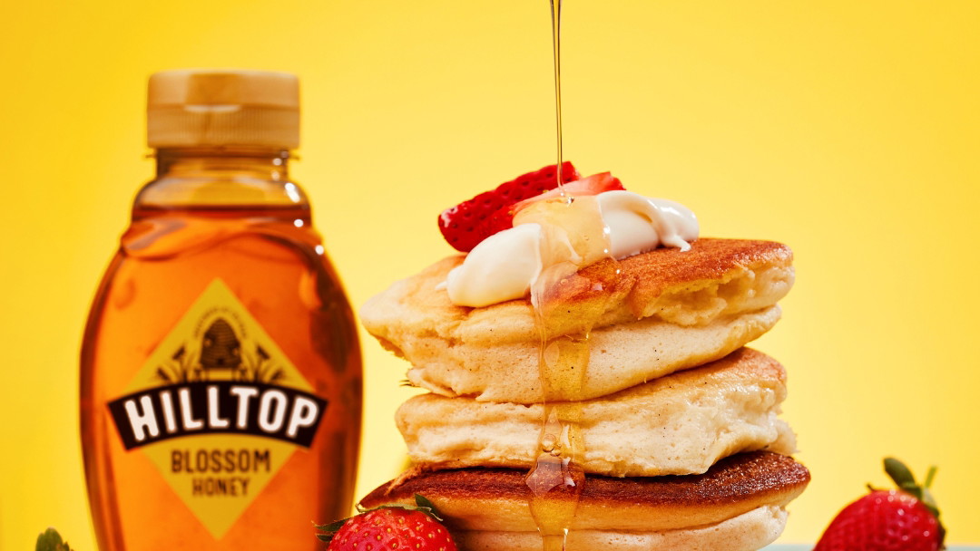 Image of Award-Winning Honey Pancakes