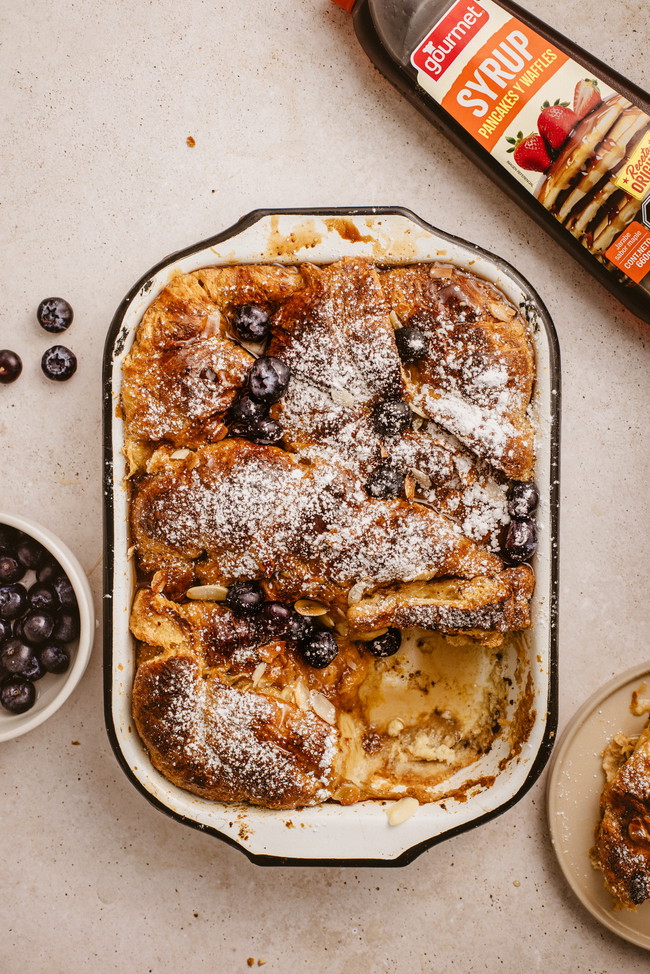 Image of Croissant french toast horneadas