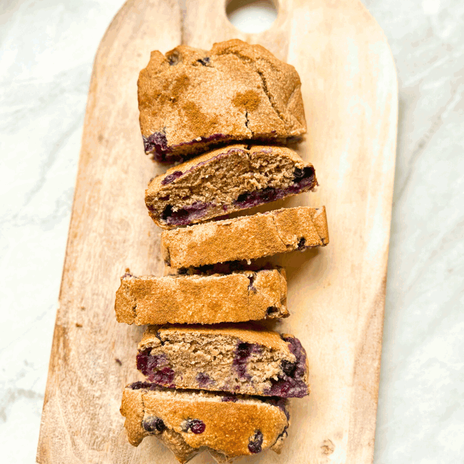 Image of Banana and Blueberry Loaf 