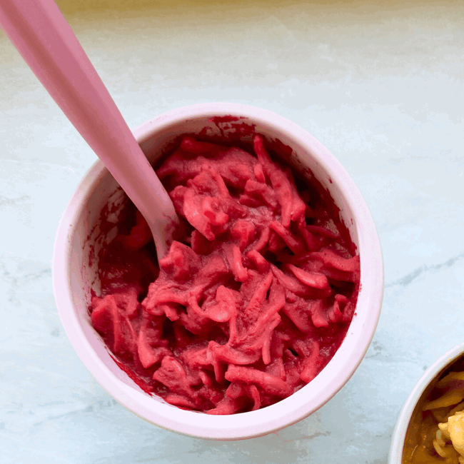 Image of  Beetroot Puree Pasta Sauce