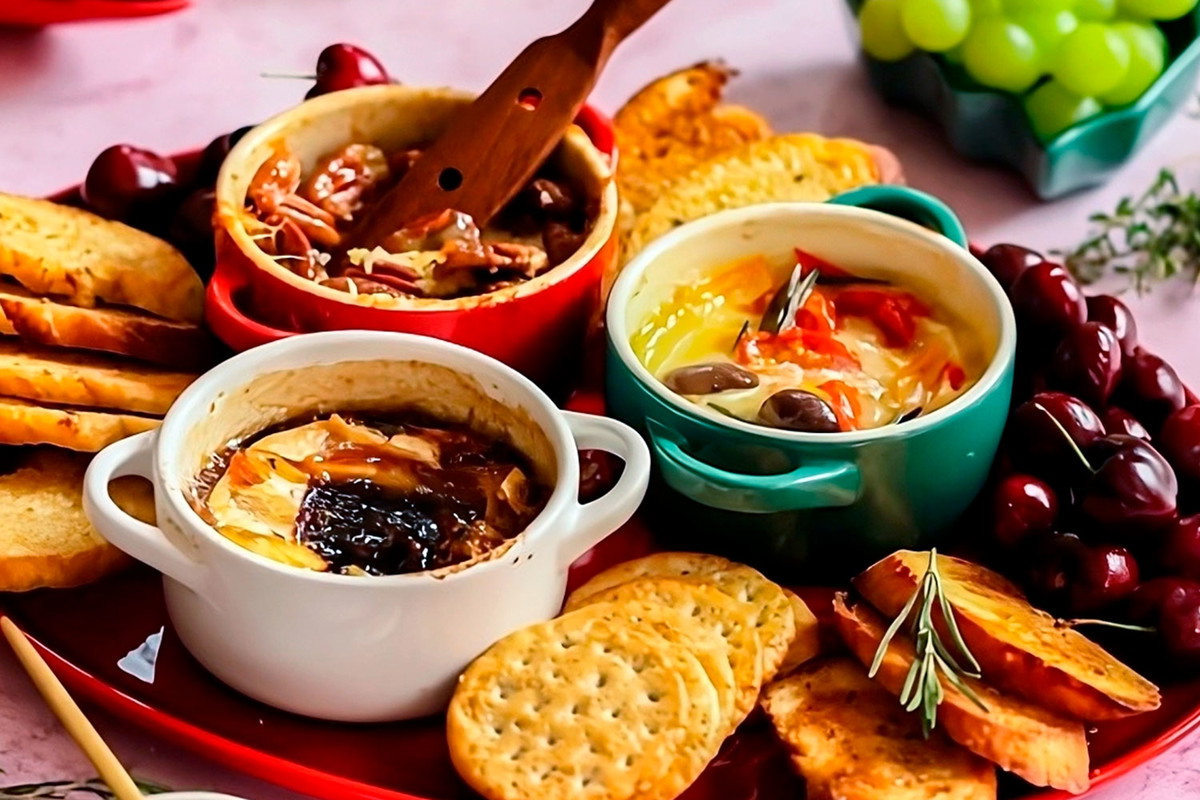 Camembert al horno de 3 maneras