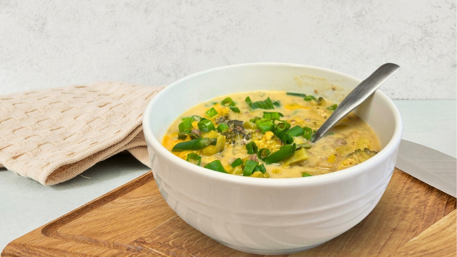 Image of Broccoli-Cheddar Potato Soup