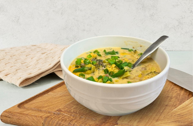 Image of Broccoli-Cheddar Potato Soup