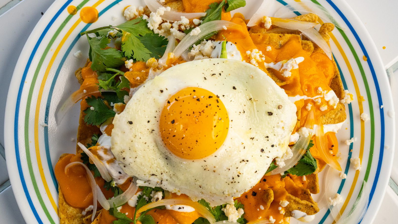 Image of Carrot Habanero Chilaquiles