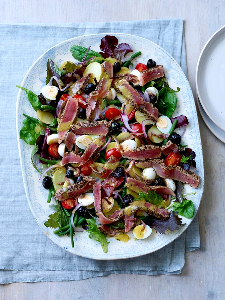 Peppered Fresh Tuna Niçoise