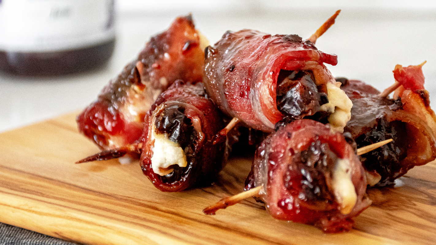 Image of Raven’s Nest Blackberry Jalapeño Bacon Wrapped Dates 