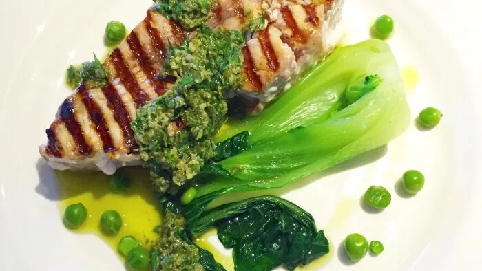 Image of Griddled Swordfish & Salsa Verde