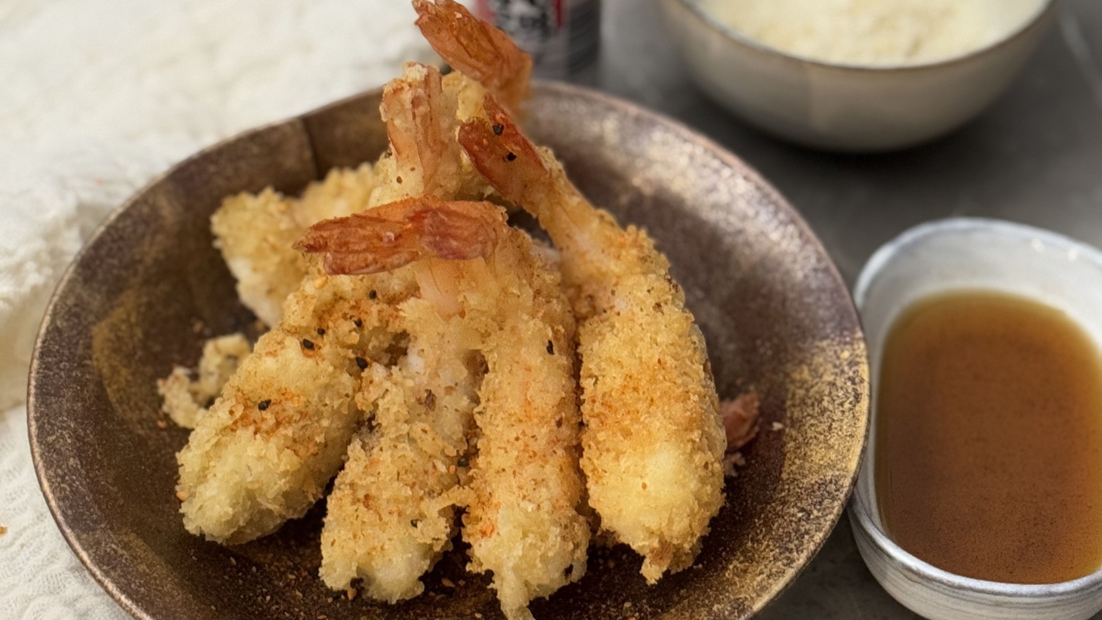 Image of Crevettes en Tempura