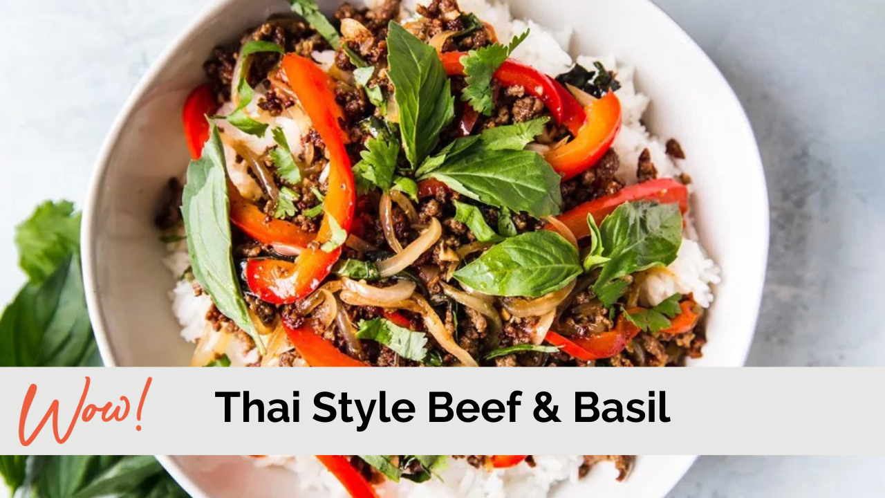 Image of Thai Style Beef & Basil