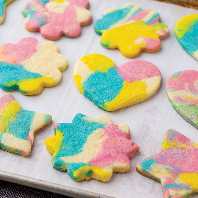 Image of Tie-Dye Sugar Cookies