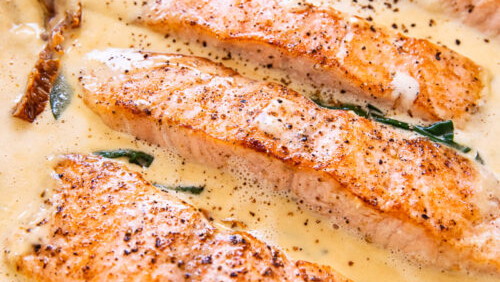 Image of Make the White Sauce for Salmon Without Cream