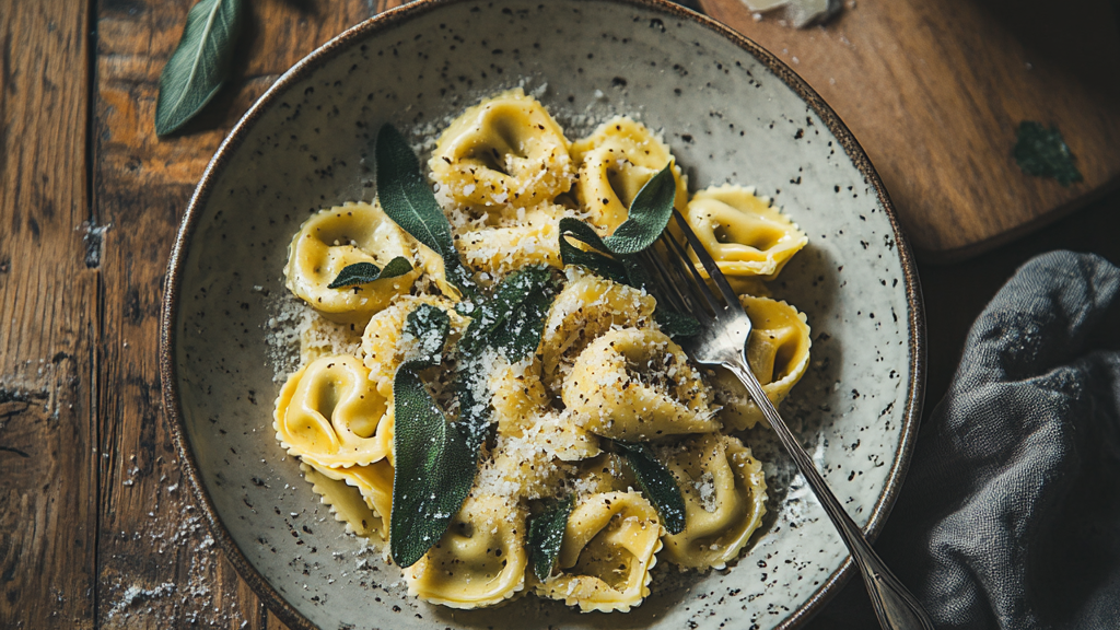 Image of Vegane Salbei Tortelloni