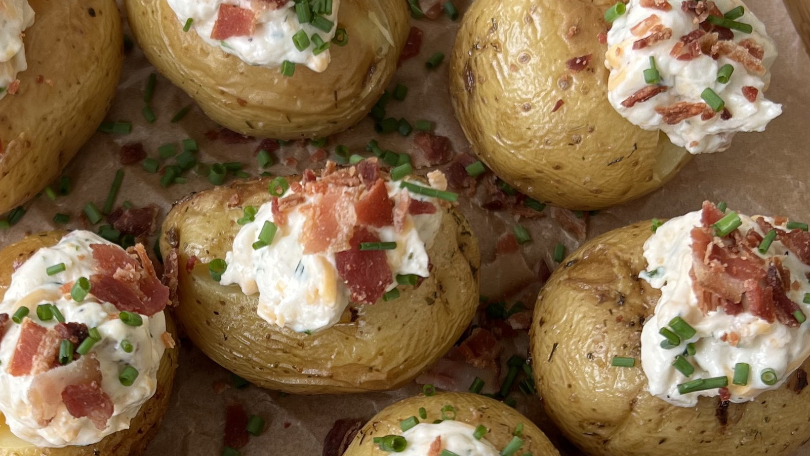 Image of Mini Bacon Ranch Loaded Potatoes