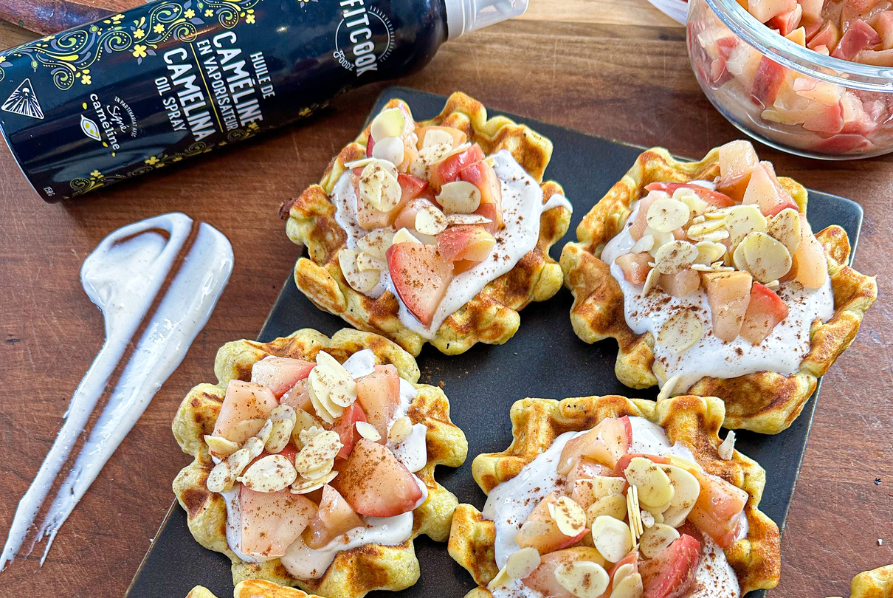 Gaufres aux bananes plantain