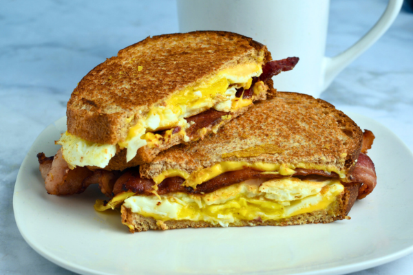 Image of Ultimate Breakfast Grilled Cheese Recipe