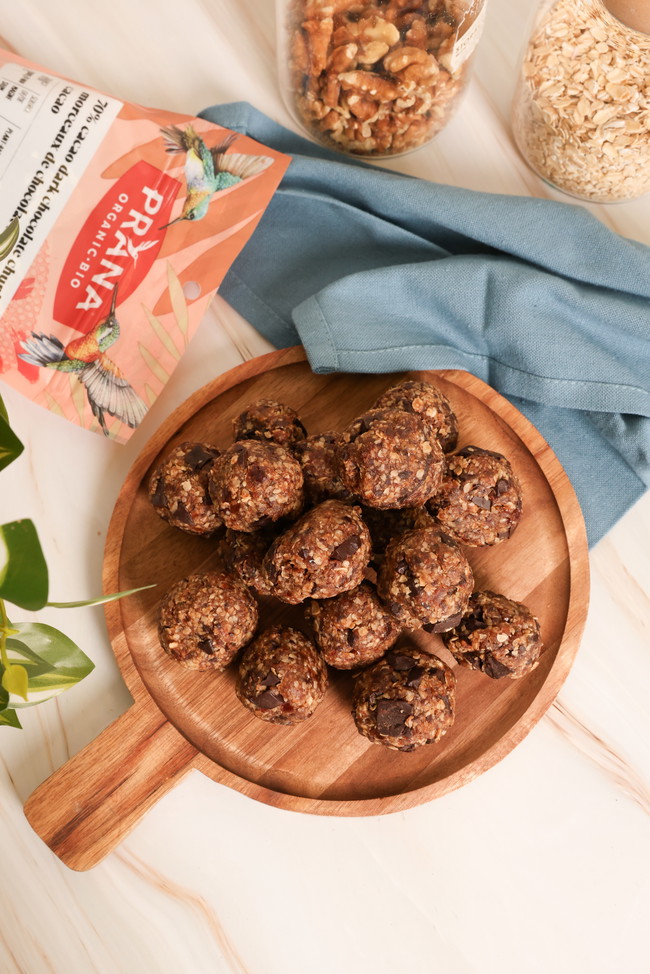 Image of No-bake Hazelnut butter energy bites