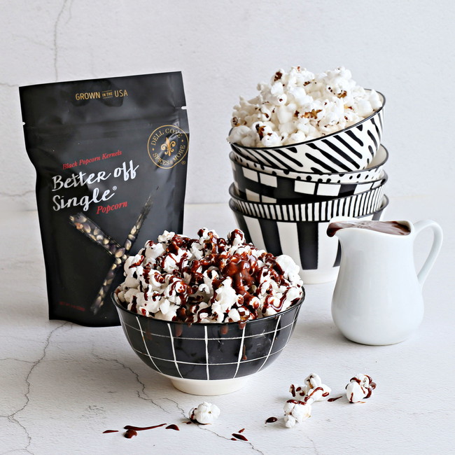 Image of Not Bitter, Just Better Popcorn (Dark Chocolate Espresso Popcorn)