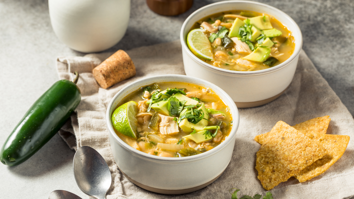 Image of Creamy White Chicken Chili