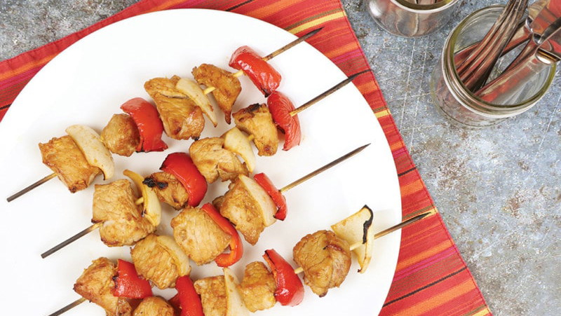 Image of Sticky Sweet Polynesian Pork Skewers