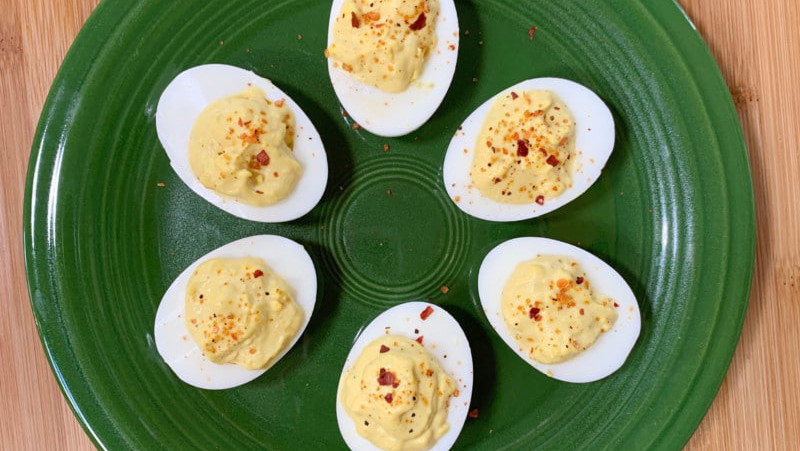 Image of Sweet Heat Deviled Eggs