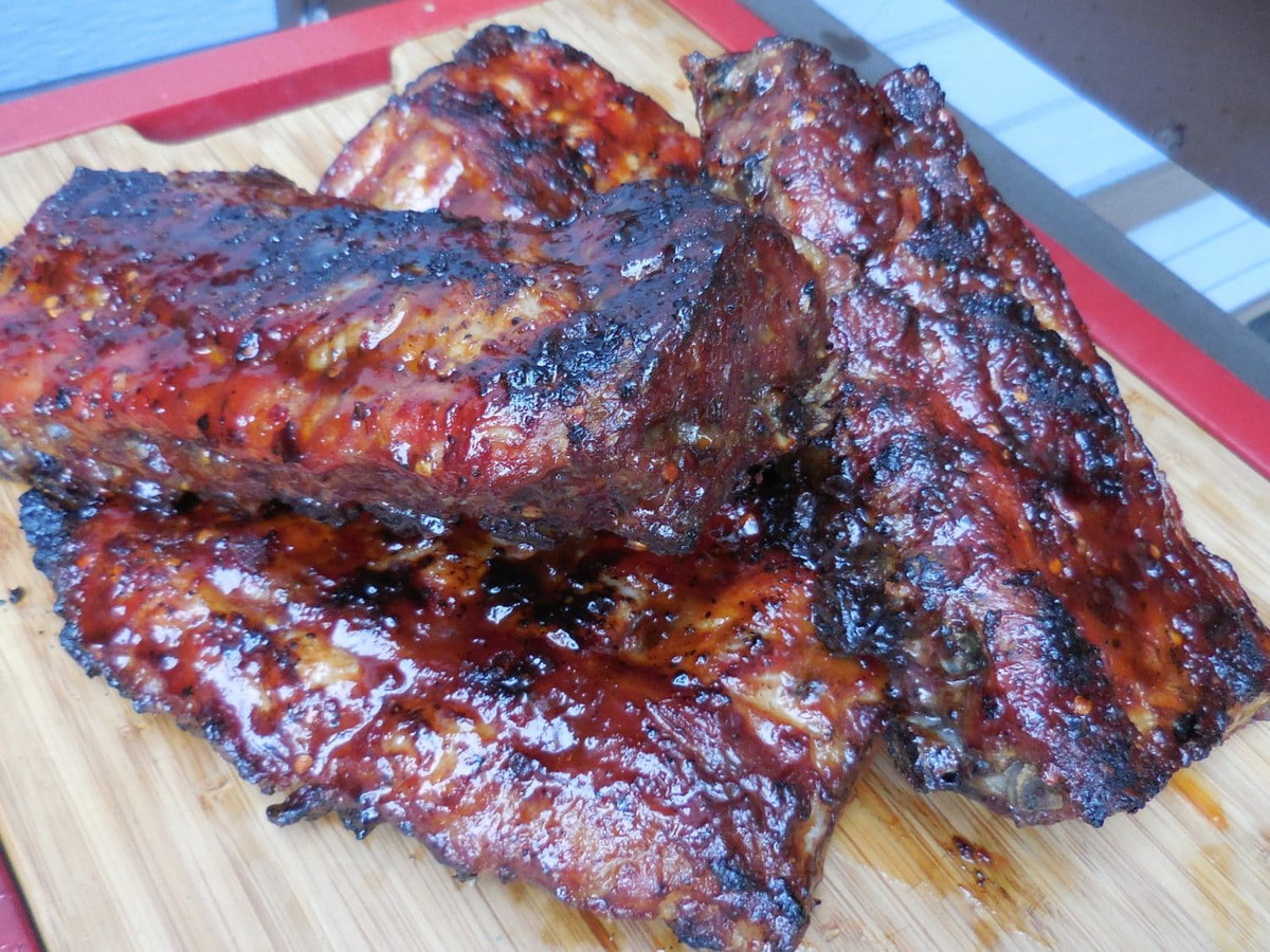 Sticky Sweet Baked Baby Back Ribs