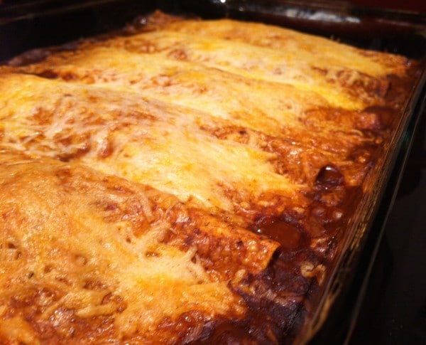 Smoked Turkey Enchiladas