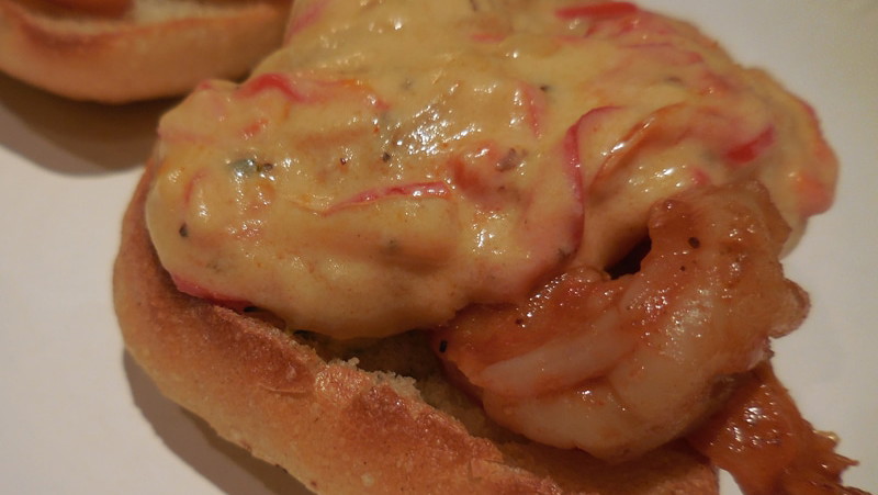 Image of Shrimp Etouffee Cheesy Sandwich