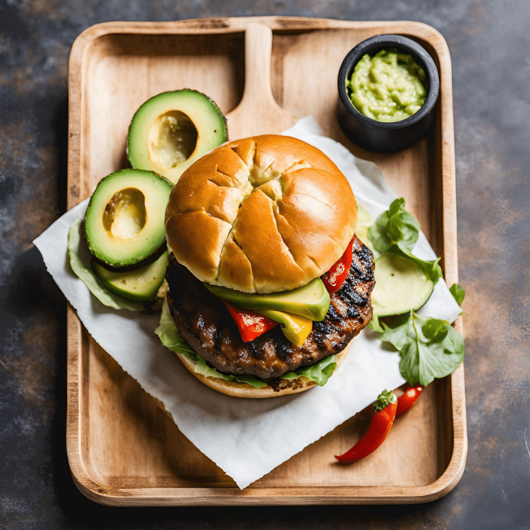 Latin Heat Chorizo Burger