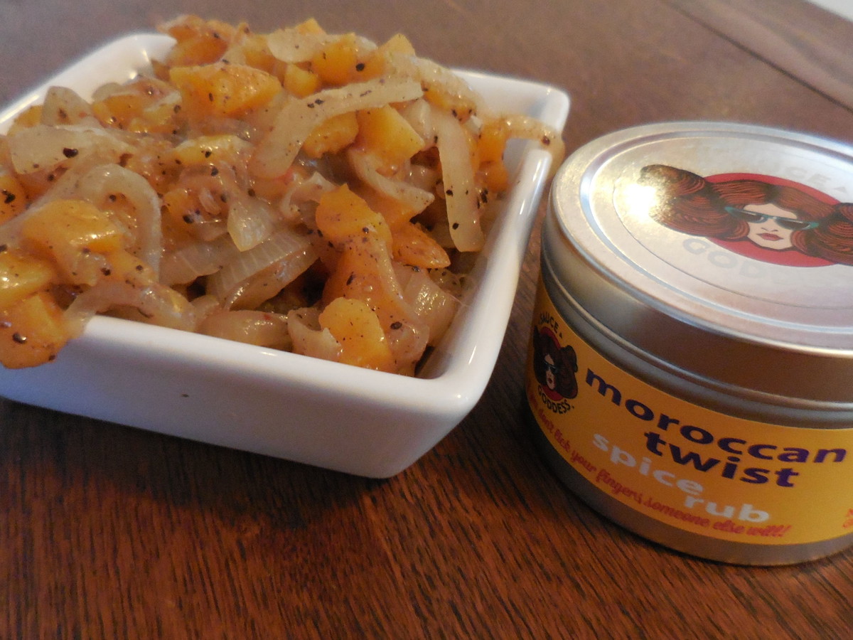 Moroccan Twist Apricot Onion Chutney
