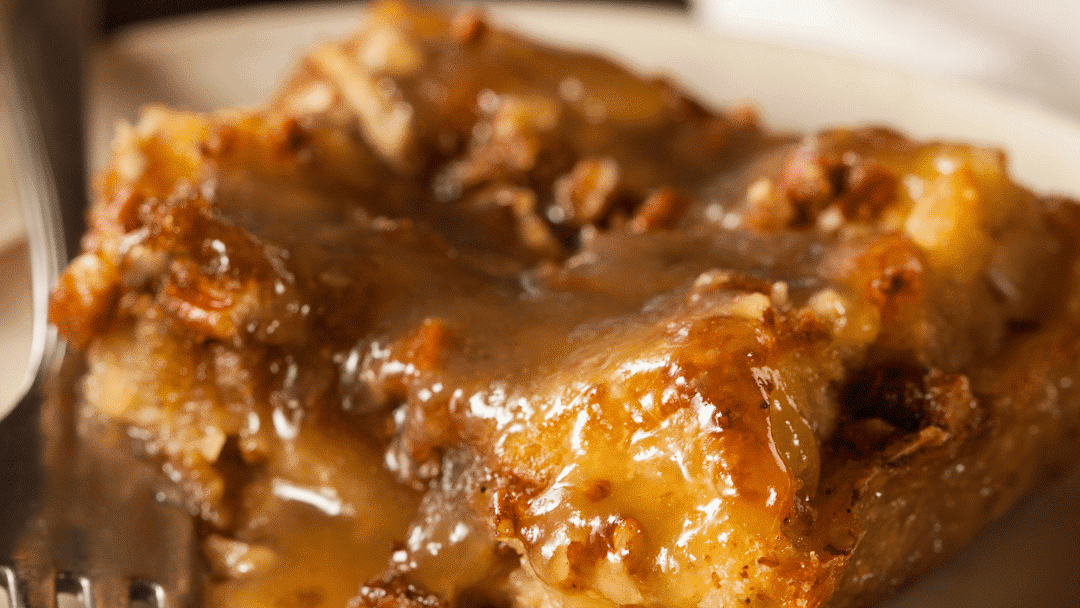 Image of Bacon Caramel Bread Pudding