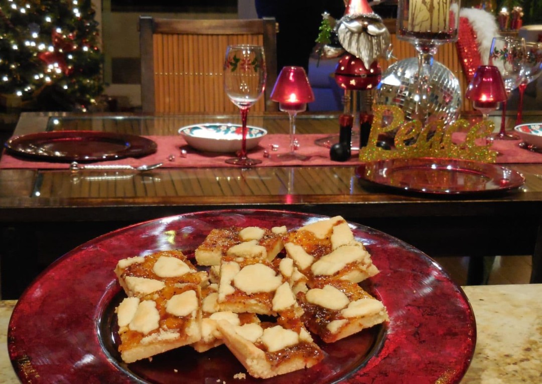Spiced Apricot Bars