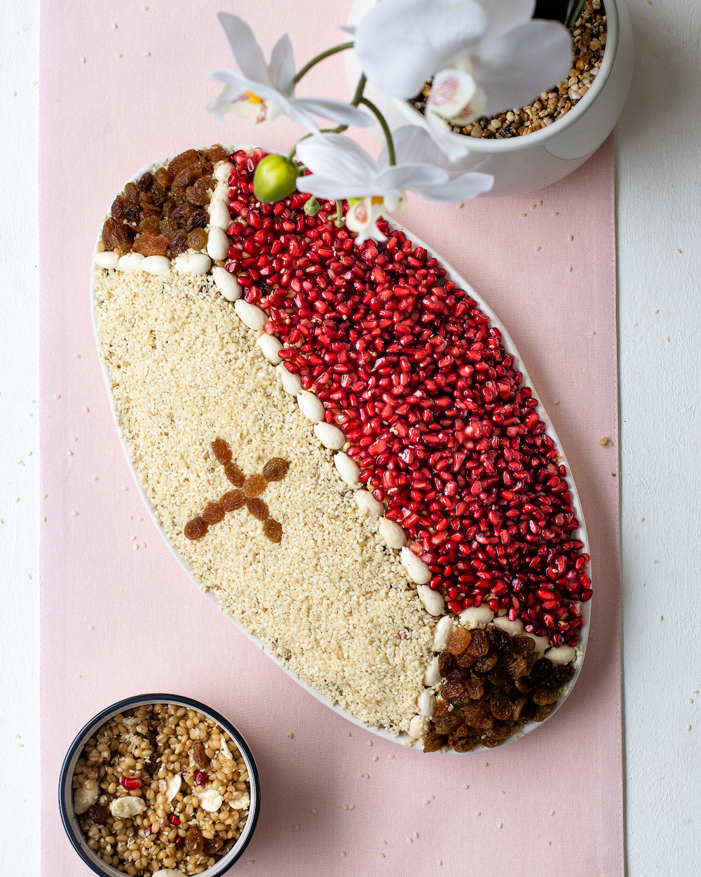 Koliva – Wheat berry memorial food