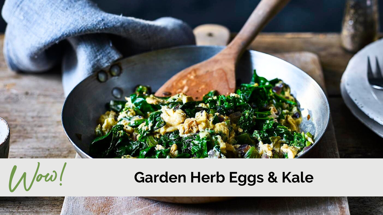 Garden Herb Kale & Eggs