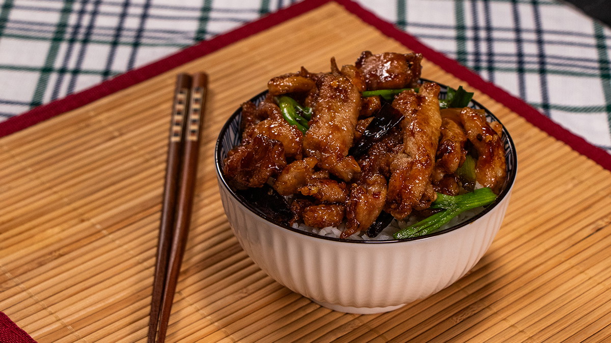 Sweet, Savory, and Spicy Mongolian Chicken