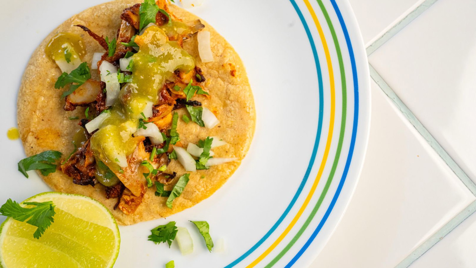 Image of Mushroom Al Pastor Tacos