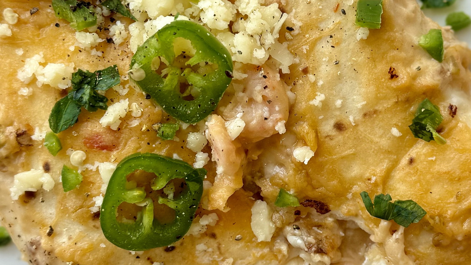 Image of  Dungeness Crab Meat and Shrimp Enchiladas Recipe