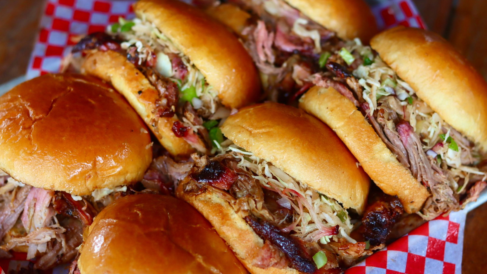 Image of Pick 6 Pulled Pork Sliders With Slaw