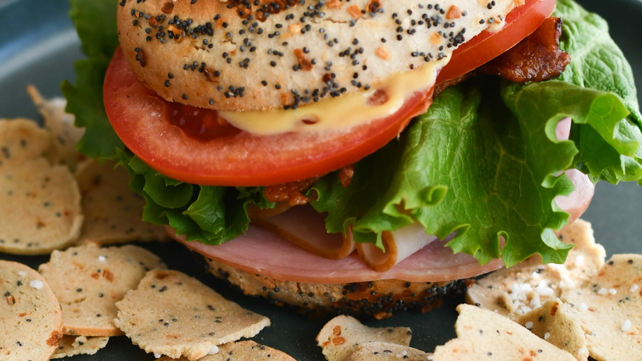 Image of The Ultimate Gluten-Free Club Sandwich – Made with The Greater Knead Bagels!