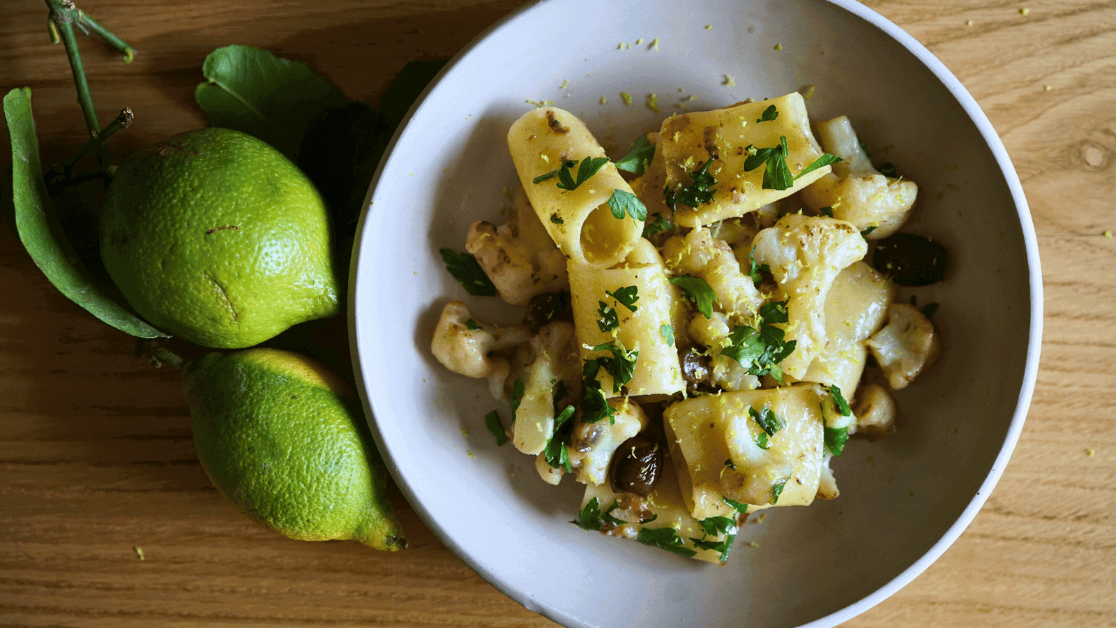 Image of Gluten-Free Vegan Pasta with Cauliflower & Capers