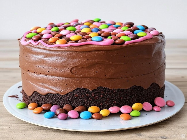 Image of Easy Chocolate Cake Recipe For Kids